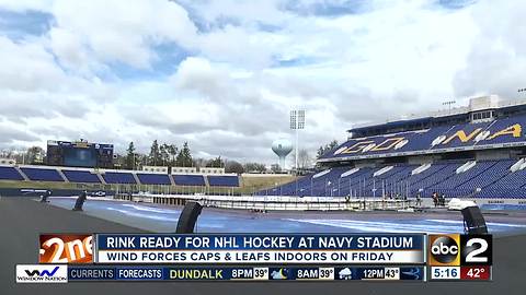 NHL HOCKEY AT NAVY STADIUM