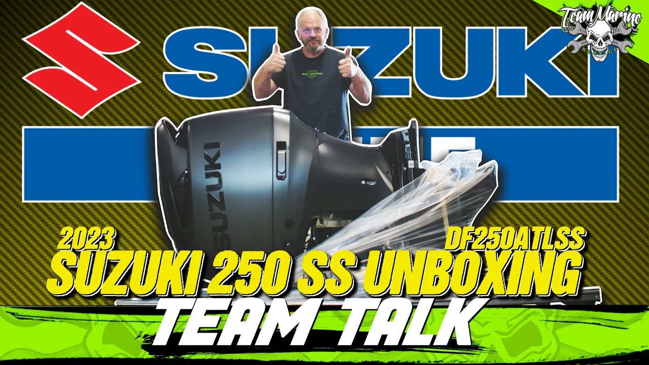 🔥 SUZUKI 250 SS UNBOXING & RIGGING (FIRST START UP!!) 🔥