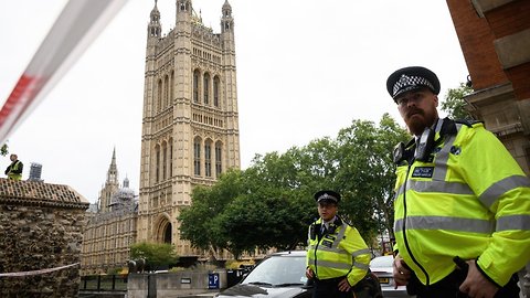 Counter-Terrorism Officers Investigating Westminster Car Crash