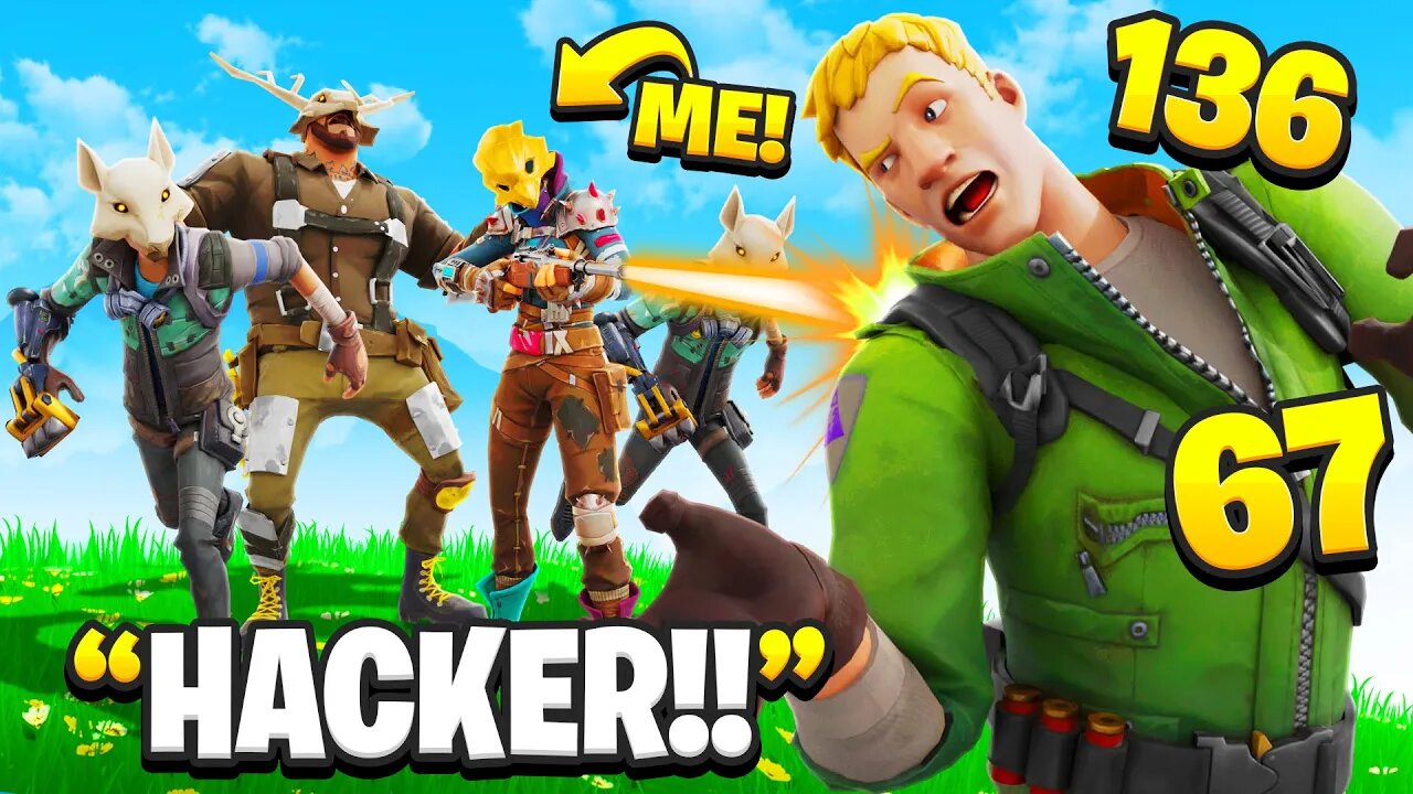 I Pretended To Be A Marauder In Fortnite