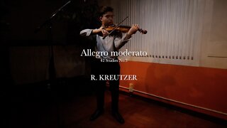 Kreutzer #3 Allegro moderato