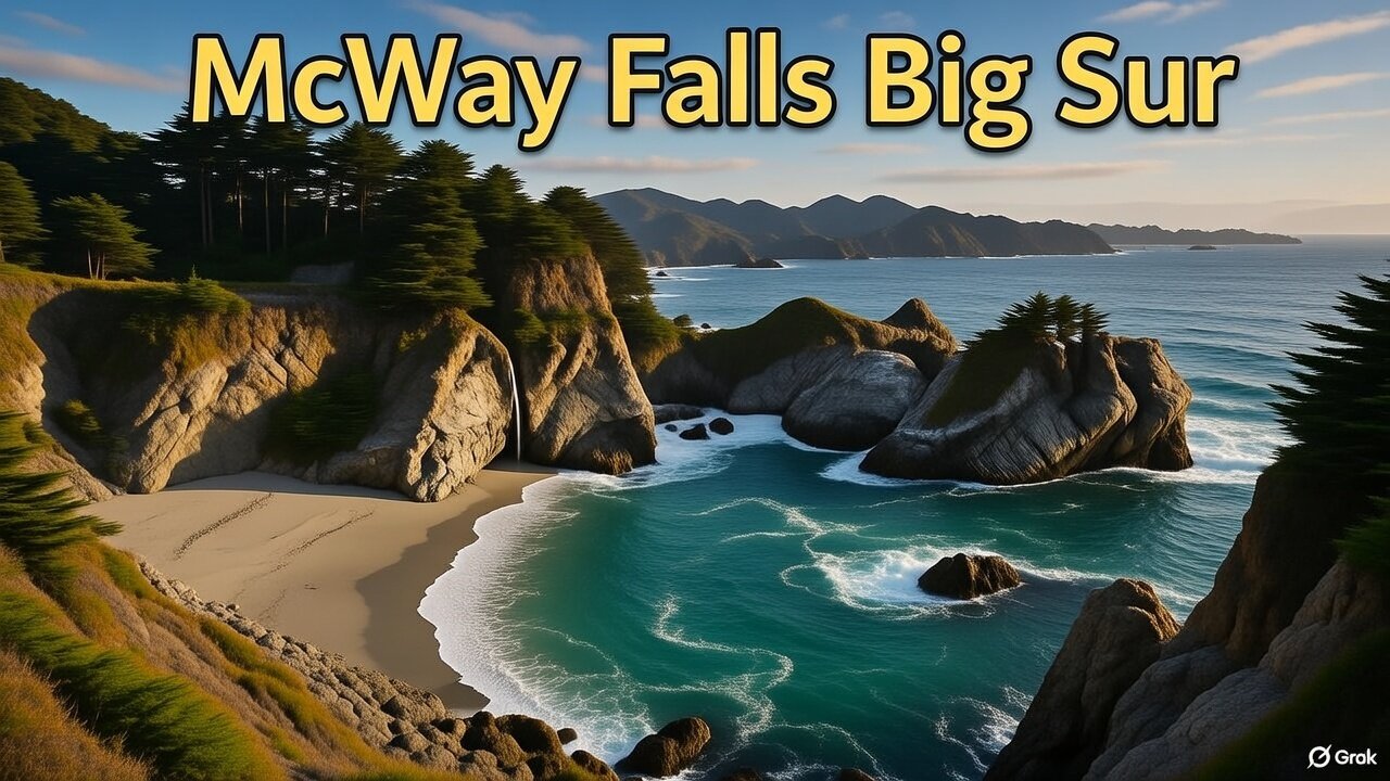 McWay Falls Big Sur: Guide to the 80-Foot Waterfall, Trail & Julia Pfeiffer Burns State Park