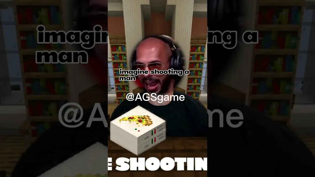 Andrew cobra Tate Arrested in Minecraft #shorts