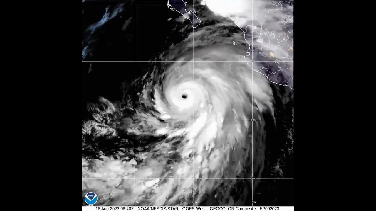 Hurricane Hilary is heading towards Las Vegas with current winds at 130 mph #vegas