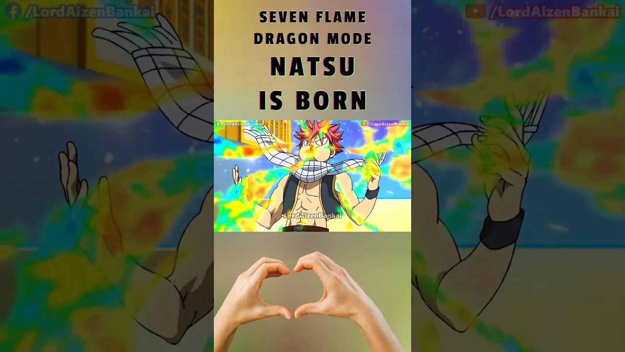 SEVEN FLAME DRAGON MODE NATSU IS BORN