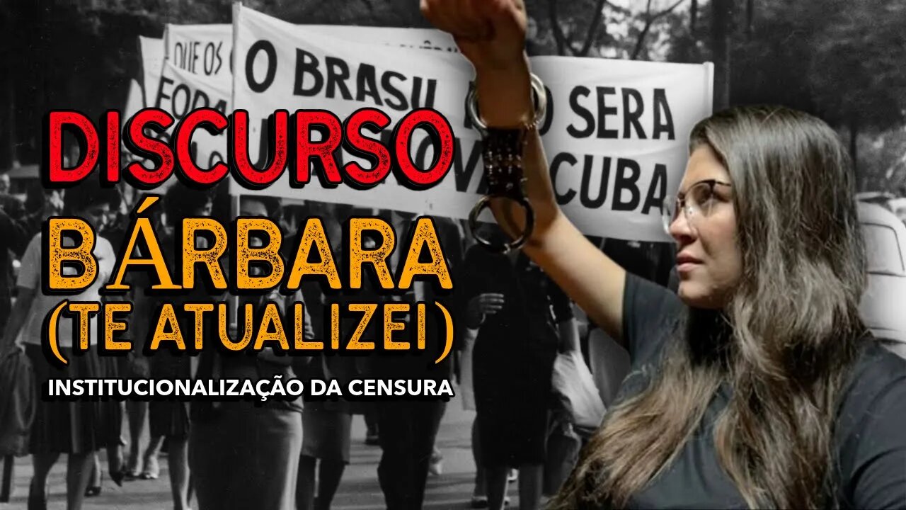 Bárbara esclarece na câmara tudo sobre a censura.