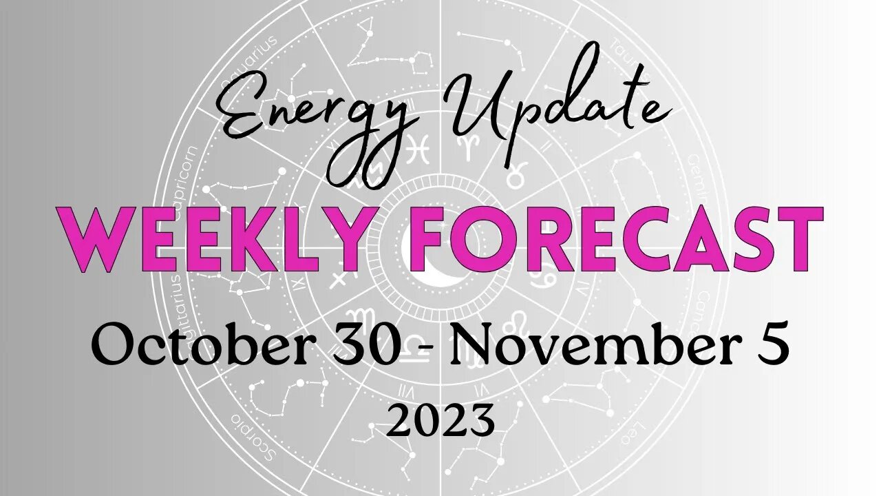 Weekly Forecast ENERGY UPDATE October 30-November 5, 2023 - Saturn Stations Direct