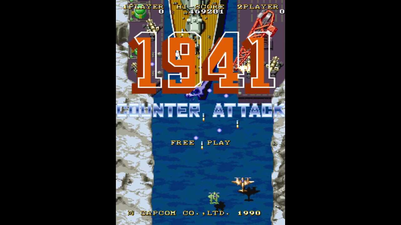 1941: Counter Attack Arcade Game, Capcom 1990, Longplay