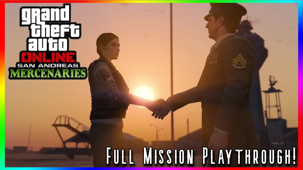 Los Santos Mercenaries DLC Full Playthrough | Grand Theft Auto Online DLC