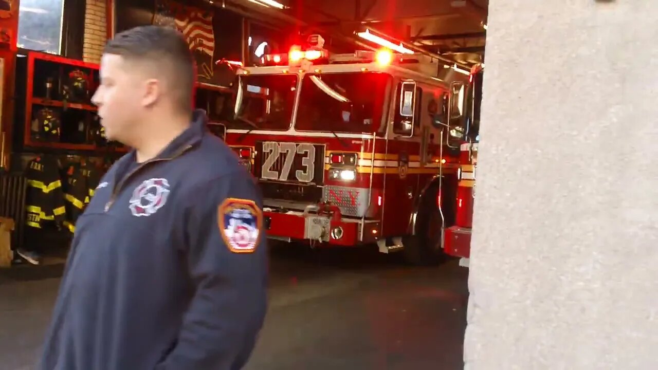 Brand New FDNY Engine 273 Responding To an EMS Run