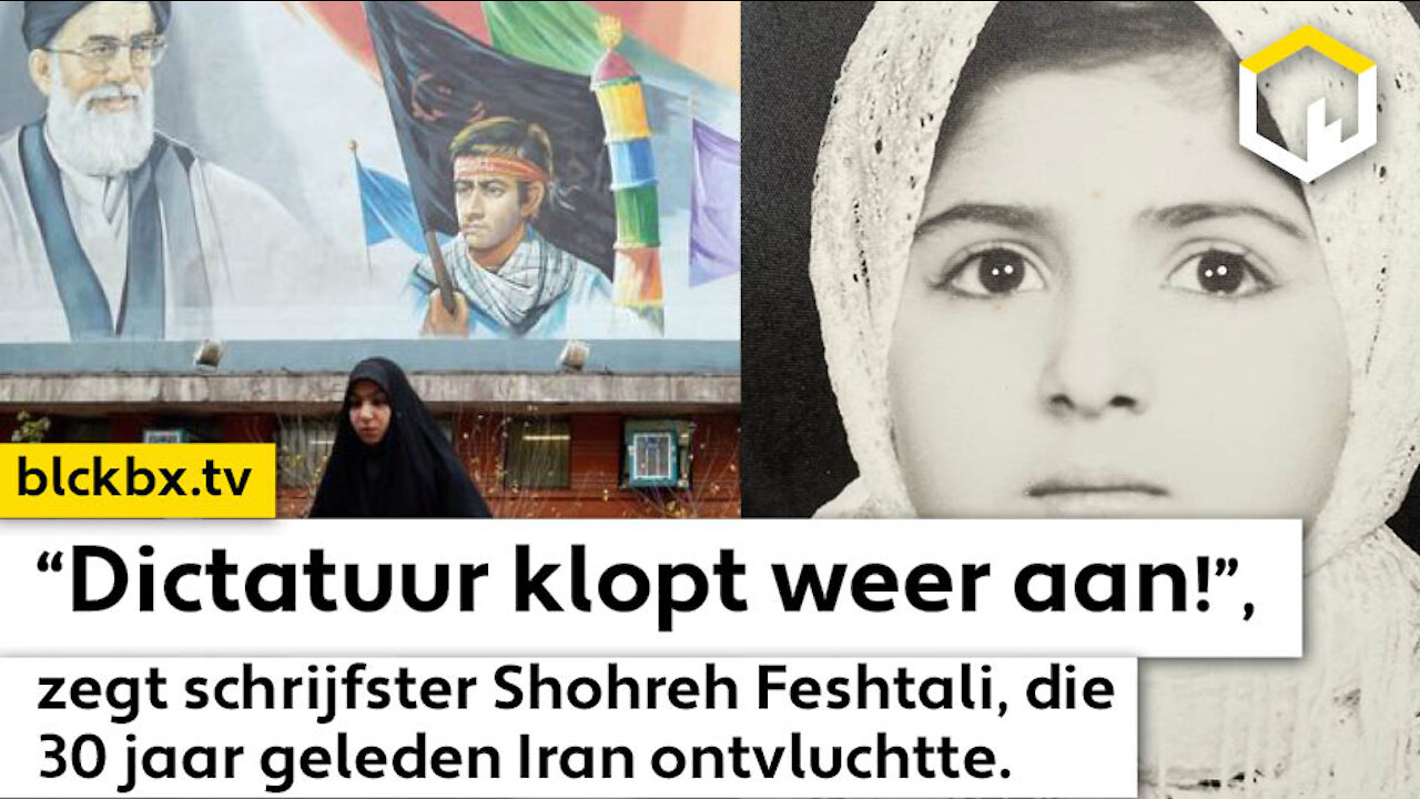 Dictatuur klopt weer aan, zegt schrijfster, die 30 jaar geleden Iran ontvluchtte.