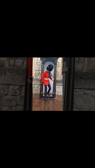 When it rains they go inside #toweroflondon