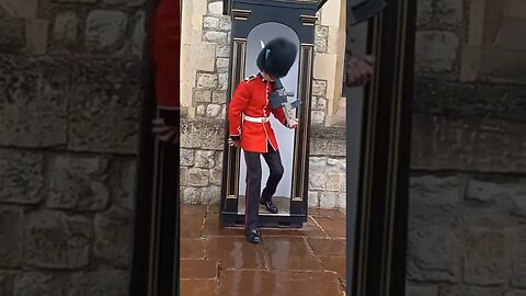 When it rains they go inside #toweroflondon