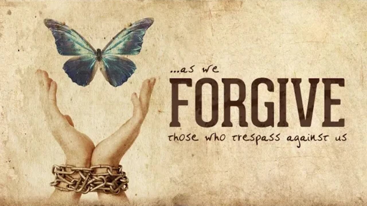 Why you must forgive!