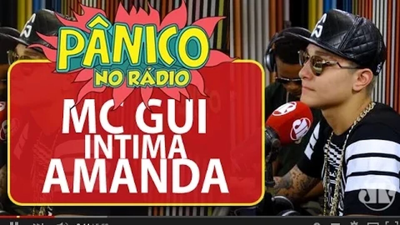 Silentó aprende a falar "puteiro" e MC Gui dá o papo reto: "ainda vou comer a Amanda" | Pânico