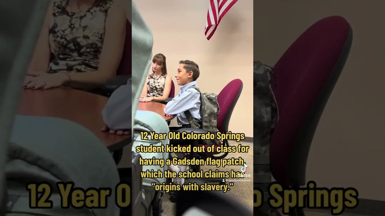 12 Year Old Student Kicked Out of Class for Gadsden Flag Patch