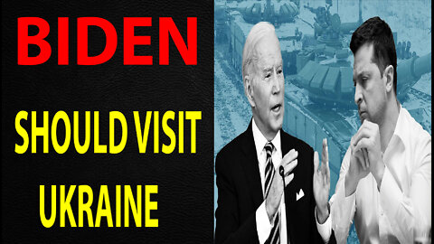 PRESIDENT BIDEN NOT HAVING YET VISITED UKRAINE AMID THEIR WAR WITH RUSSIA - TRUMP NEWS