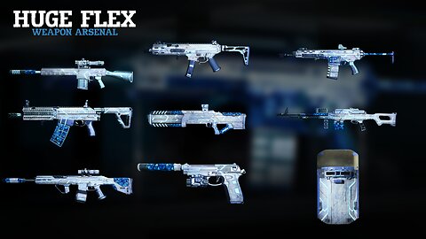 Huge Flex Weapon Arsenal Bundle In Game Showcase