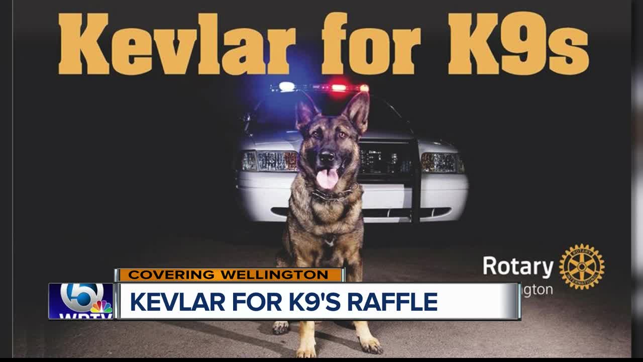 Rotary Club of Wellington raising money for bulletproof vests for police K-9s