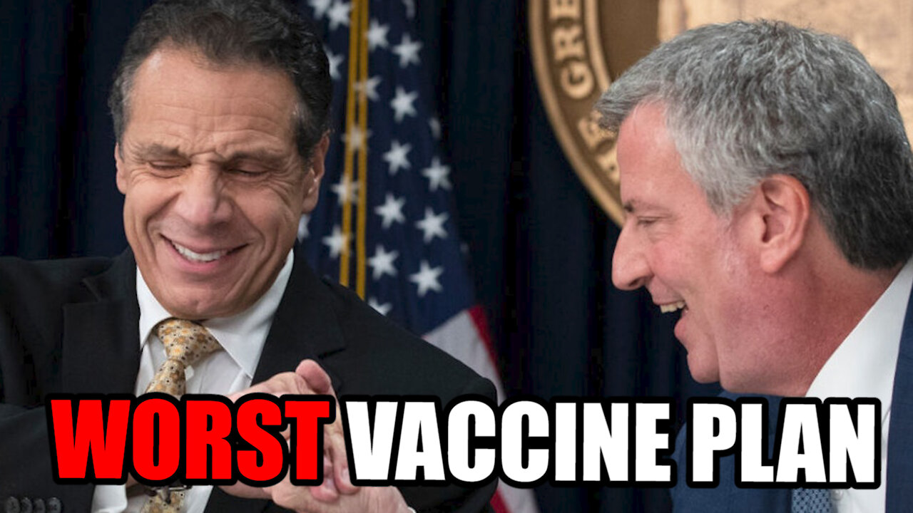 Cuomo Runs WORST Vaccine Distribution Plan in America!