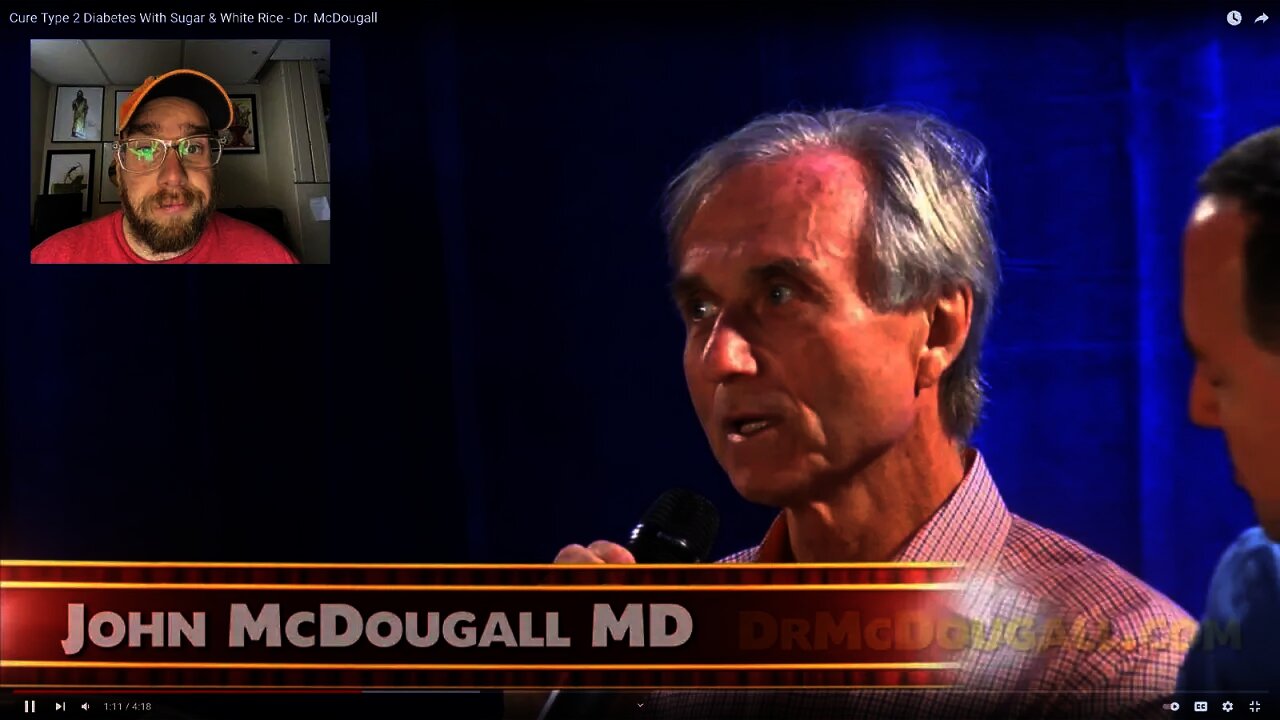 Cure Type 2 Diabetes and Obesity With SUGAR and WHITE RICE - Dr. McDougall Starch Solution