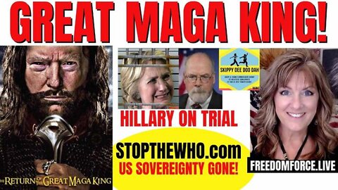 Maga King! Durham Sussmann/Hillary Trial, Stopthewho Omer 33 5-15-22