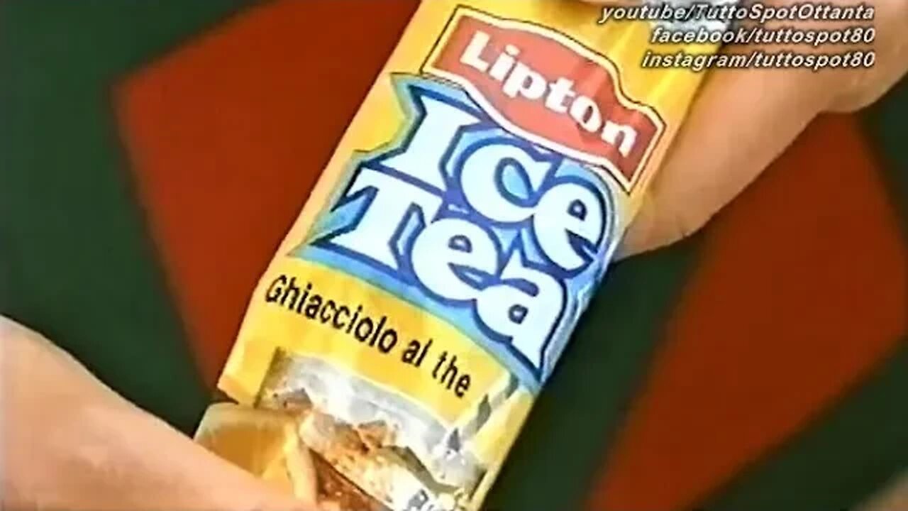 Spot - LIPTON GHIACCIOLO con Dan Peterson - 1994 (HD)