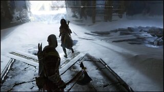 Returning To Tyr's Temple | God of War: Ragnarök 4K Clips (PS5, PS4) | God of War Ragnarok