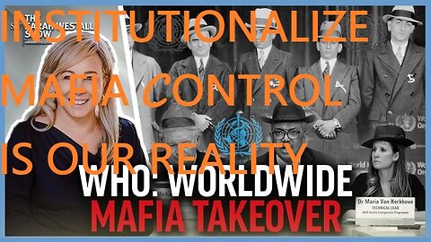 INSTITUTIONALIZE MAFIA CONTROL IS OUR REALITY – FOLLOW ME