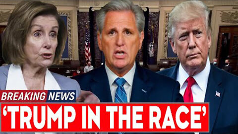 SHOCK: Pelosi finally ADMITS ‘disqualified’ move against Trump 2024…loses SEAT to Kevin Mccarthy