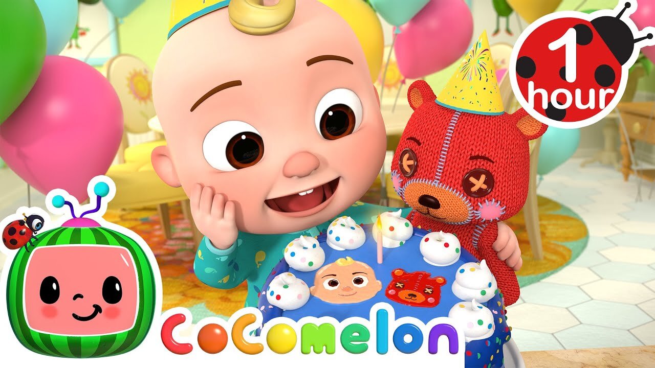 Happy Birthday JJ + MORE CoComelon Nursery Rhymes & Kids Songs