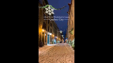 Christmas in Quebec