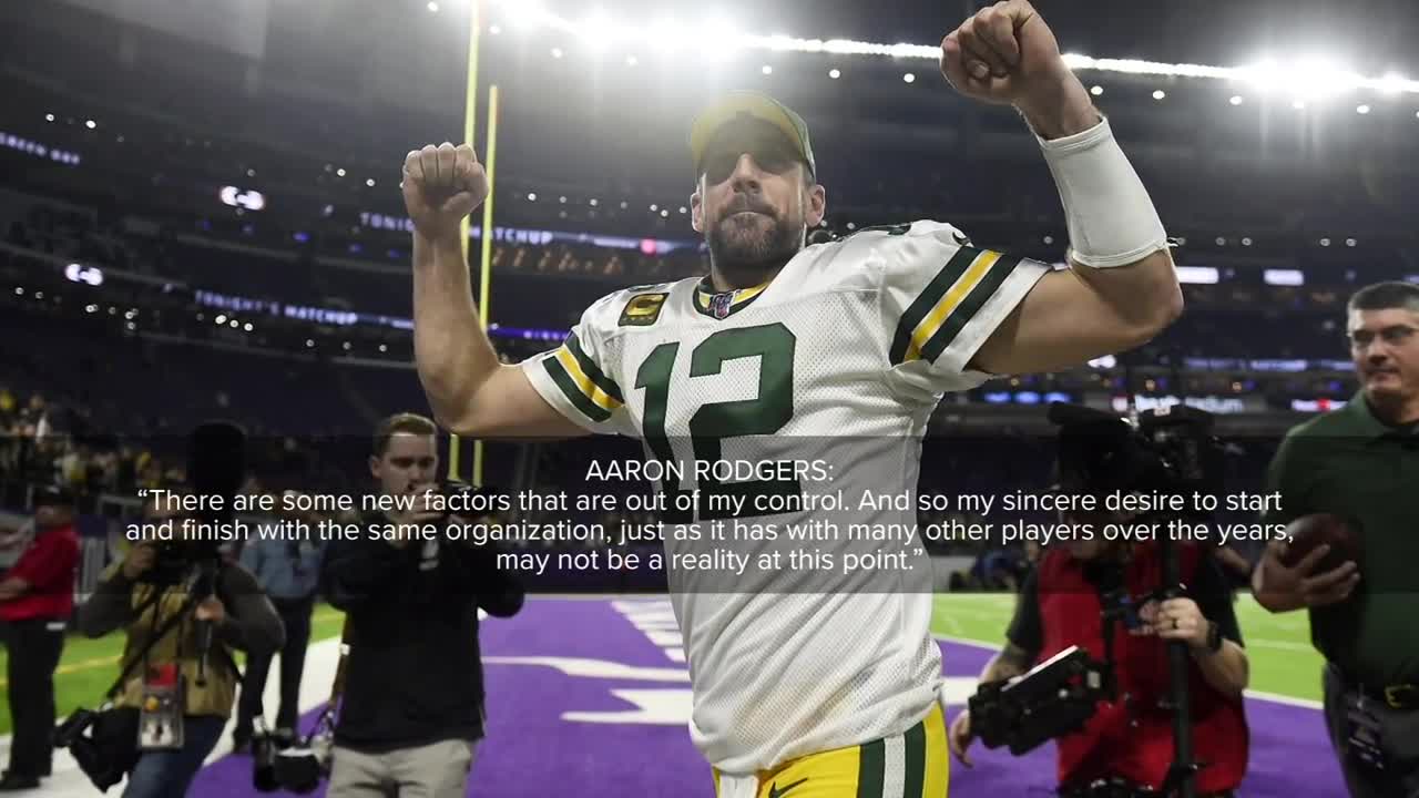 Aaron Rodgers on Jordan Love: Not 'thrilled,' but respects pick