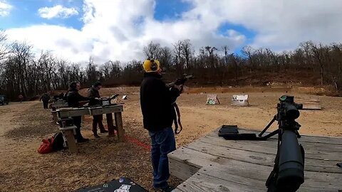 Shooting at The Cove range