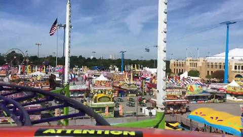 RAW: Riding the Blitzer at the Tulsa State Fair