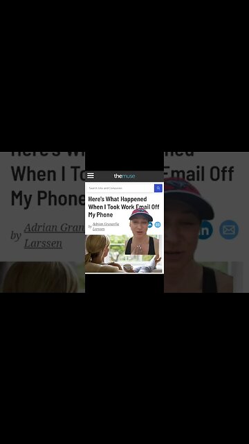 Here's What happened when I took work email off my phone