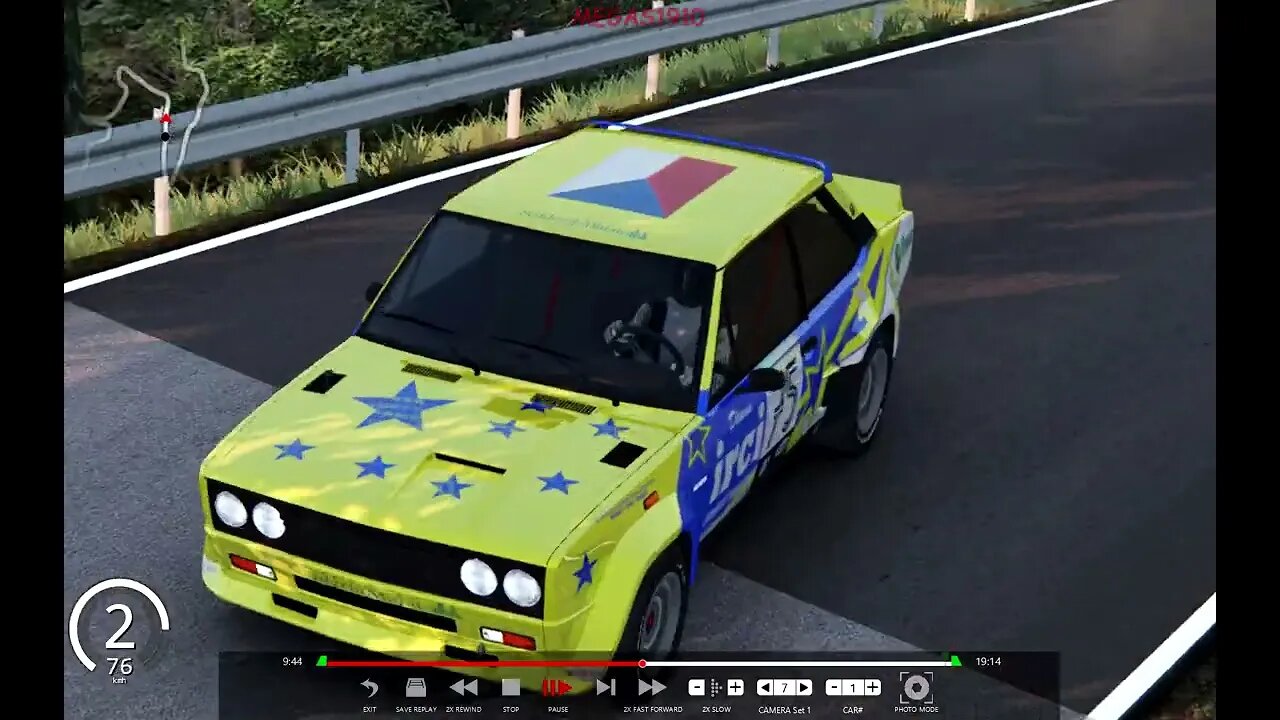 acs Fiat 131 Abarth, em Itália