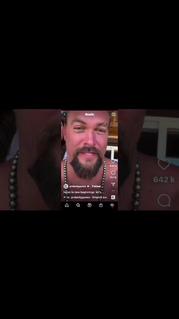 Jason Momoa makes a statement!