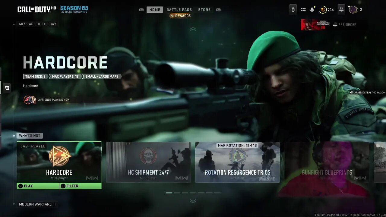 MW2 PS5 S95B! DONATION GOAL IS $100!