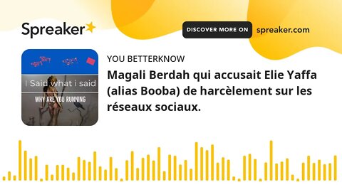 Magali Berdah qui accusait Elie Yaffa (alias Booba) de harcèlement sur les réseaux sociaux.