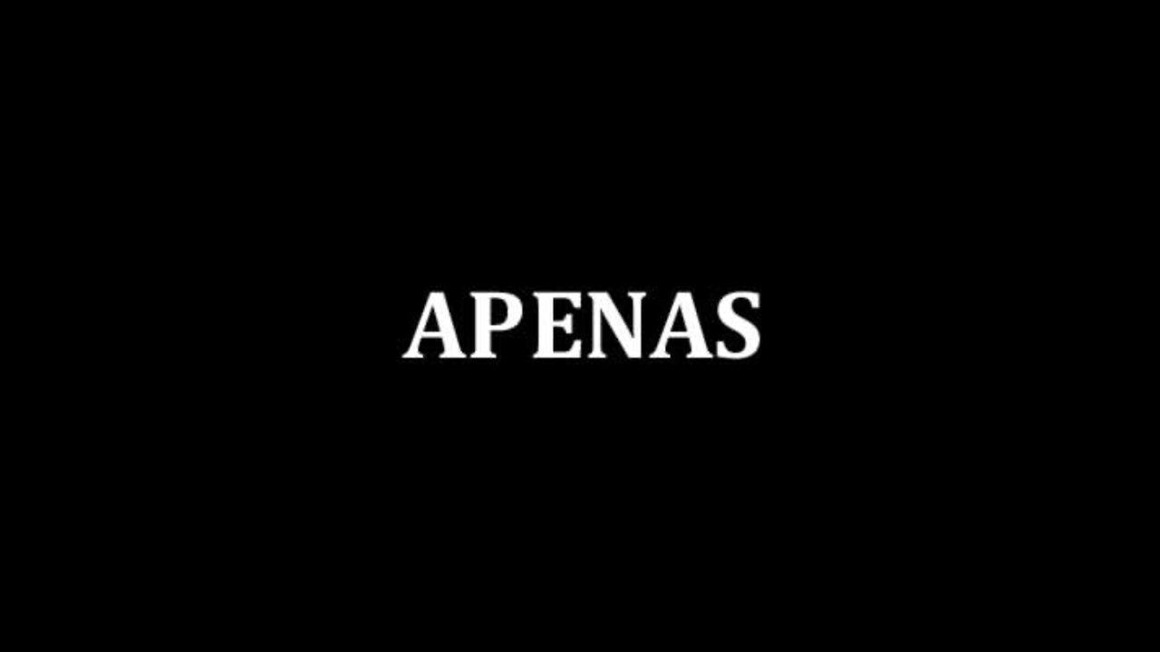 A palavra 'APENAS' tornou-se a palavra mais perigosa da história