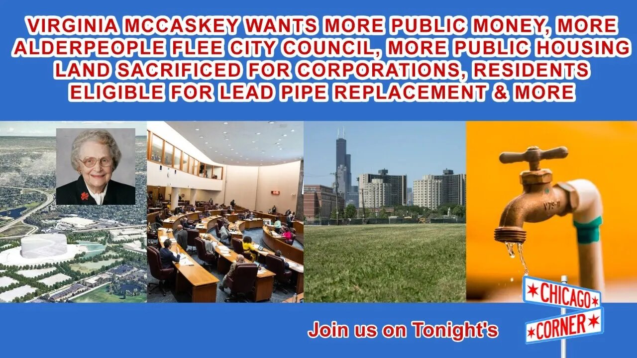 McCaskey Wants More Public Money For Bears, More Alderpeople Flee, Public Housing Sacrificed & More