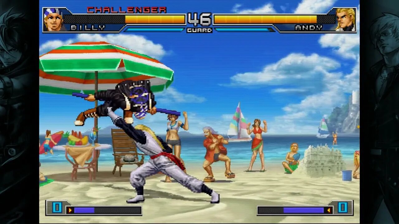 The King of Fighters 2002 Unlimited Match - The King Of Fighters 2002 Unlimited Match Billy vs Andy