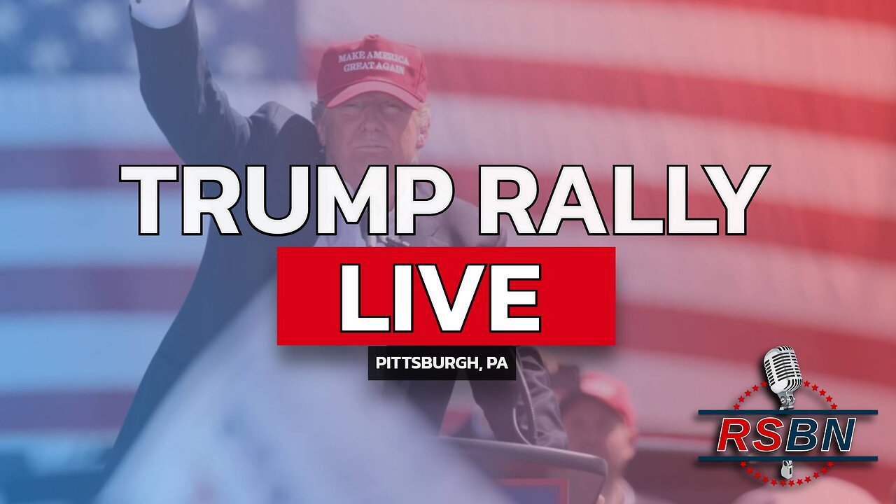 LIVE: President Trump Holds a Rally in Pittsburgh, PA - 11/4/24