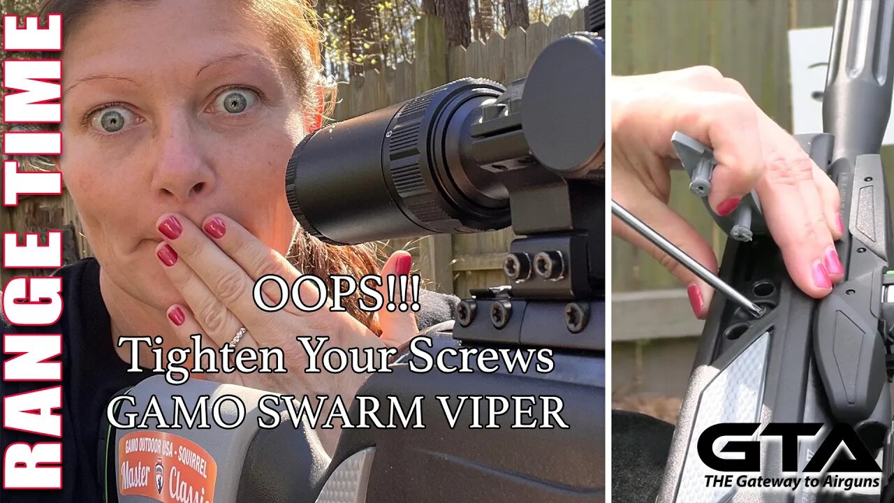 Gamo Swarm Viper 10x Gen3i Oops What? Stock Screws? - Gateway to Airguns