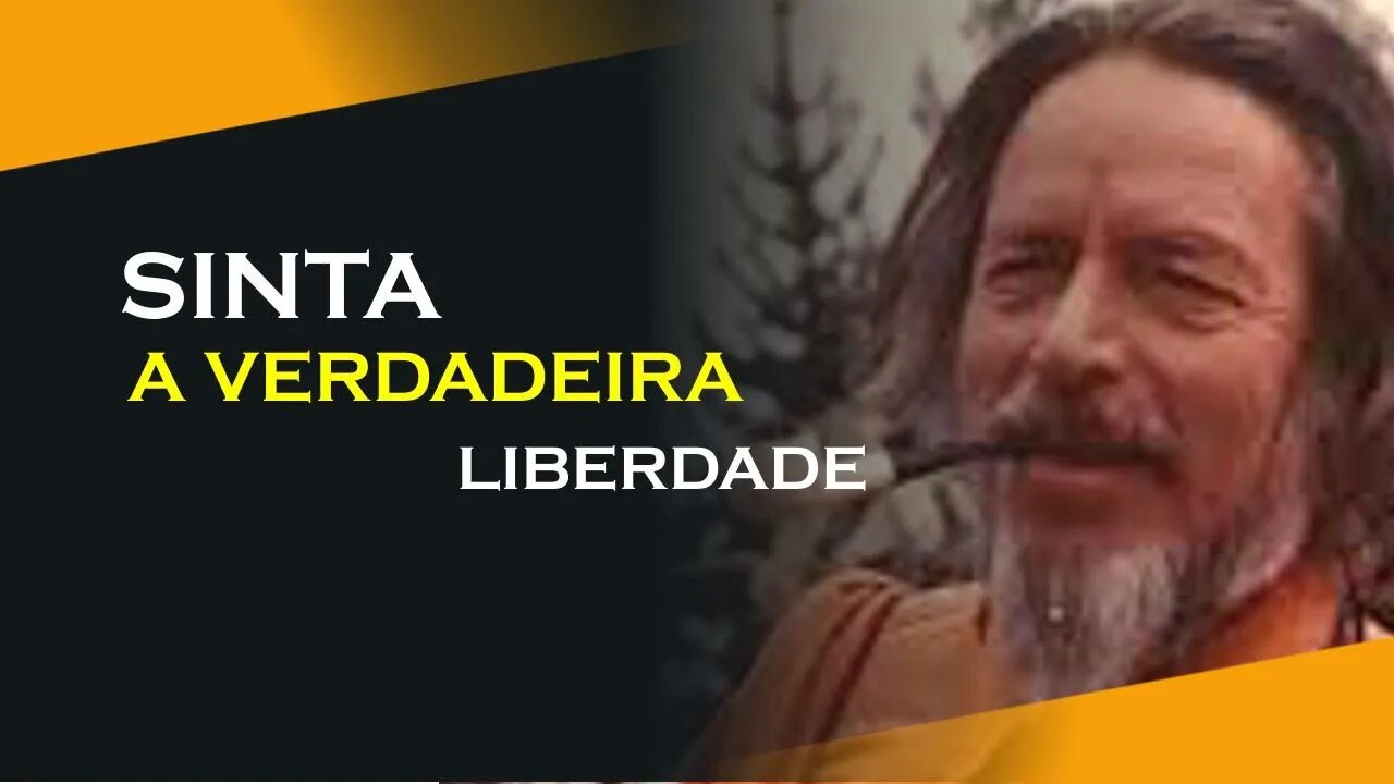 33, SINTA A LIBERDADE, ALAN WATTS DUBLADO, ECKHART TOLLE DUBLADO