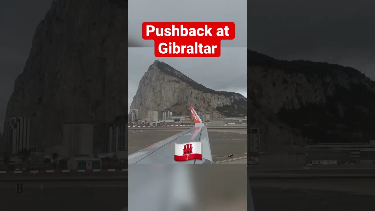 easyJet at Gibraltar #shorts