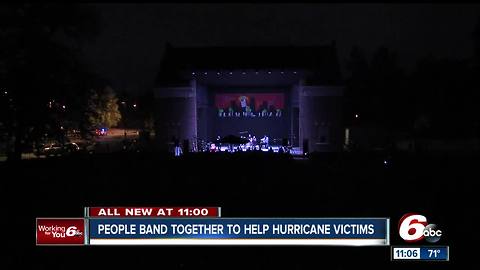 Hoosiers band together to help hurricane victims