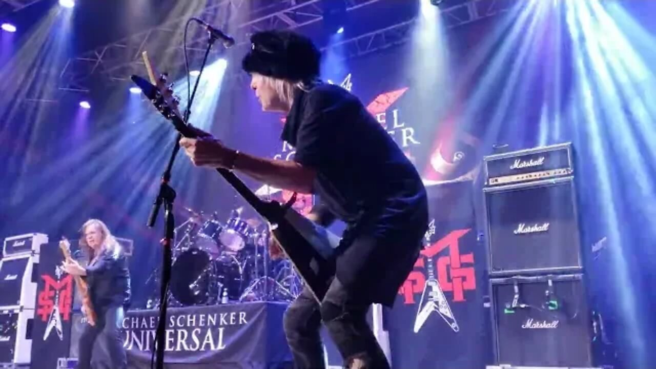 Michael Schenker-Lights Out-Arcada Theater-Chicago 10/8/22 1st Row HD