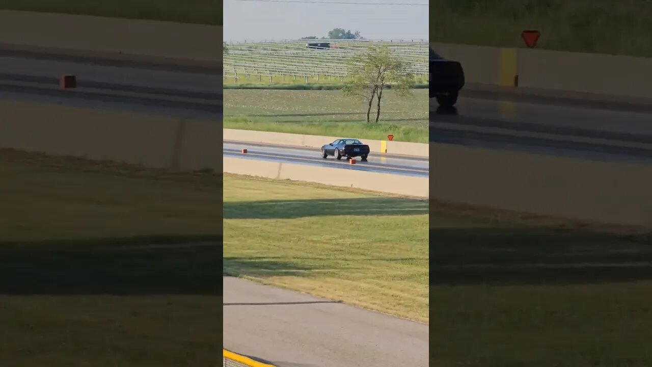 Corvette ZR1 vs MKIV Supra #dragrace #v8